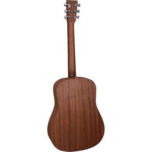 Martin Custom D Jr. 2A Sapele Dreadnought Junior Acoustic Guitar Natural