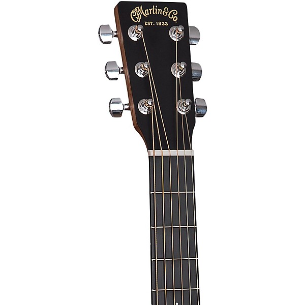 Martin Custom D Jr. 2A Sapele Dreadnought Junior Acoustic Guitar Natural