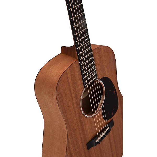 Martin Custom D Jr. 2A Sapele Dreadnought Junior Acoustic Guitar Natural