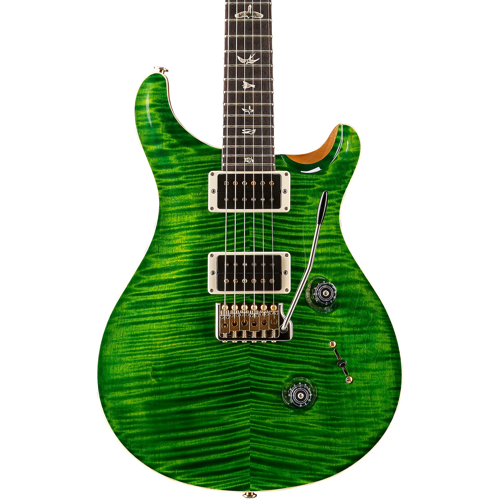 Paul Reed Smith PRS Custom 24 10top moon inray Emerald Green