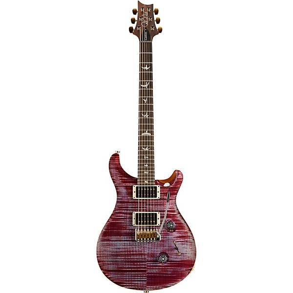 ギター (1412)PRS custom24 10top violet PRS Custom 24 Electric Guitar with Pattern Thin Neck