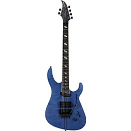 Caparison Guitars TAT Special FM Electric Guitar Transparent Blue Berry