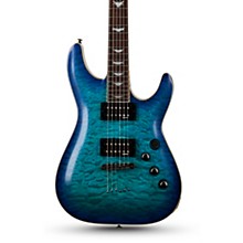 Schecter Guitar Research Omen Extreme-6 Electric Guitar - Ocean Blue Burst