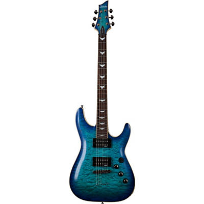 Schecter Guitar Research Omen Extreme-6 Electric Guitar Ocean Blue Burst for sale