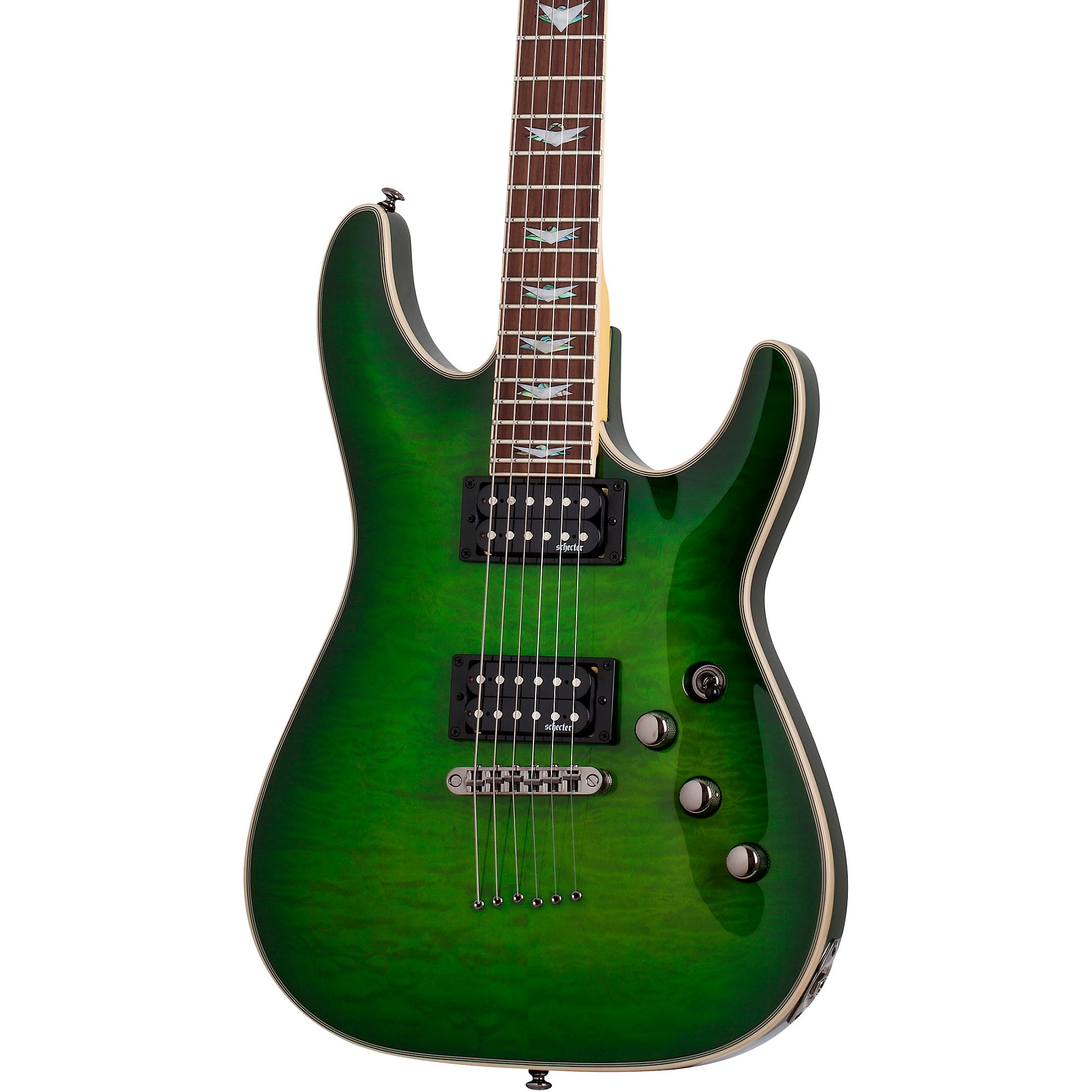 Schecter Guitar Research Green Burst | Guitar Center