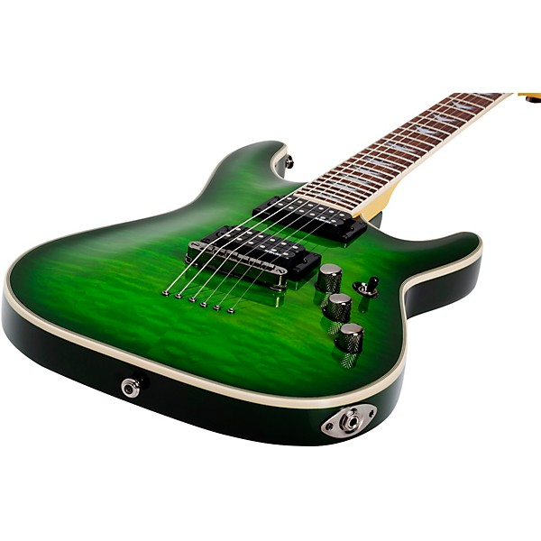 Schecter Guitar Research Omen Extreme-6 Electric Guitar - Green