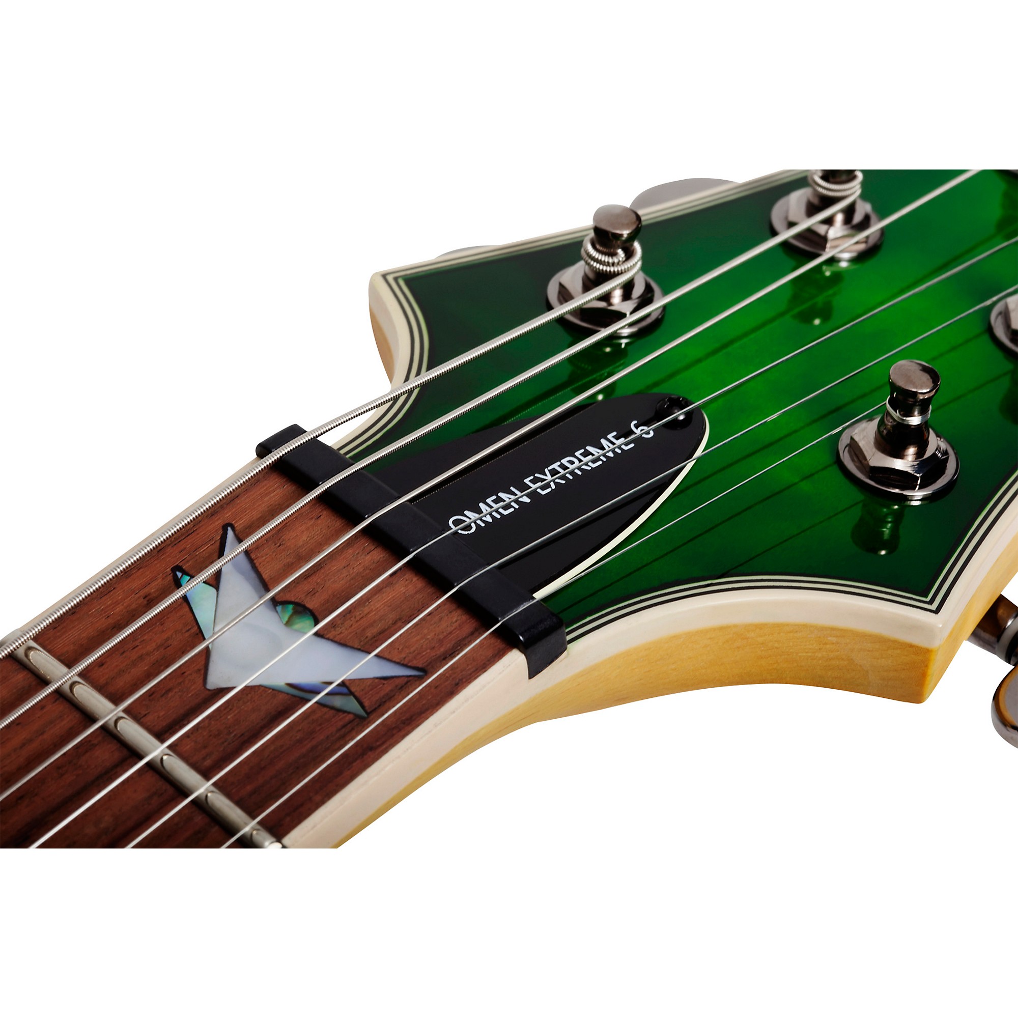 Schecter Guitar Research Omen Extreme-6 Electric Guitar - Green