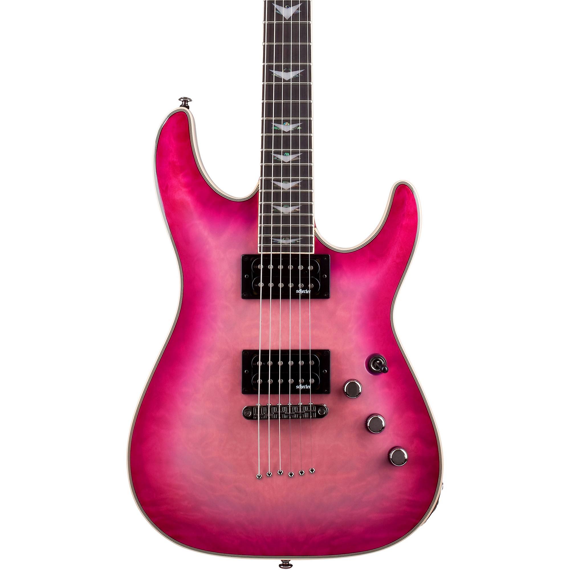 Schecter Guitar Research Trans Hot Pink Burst | Guitar Center