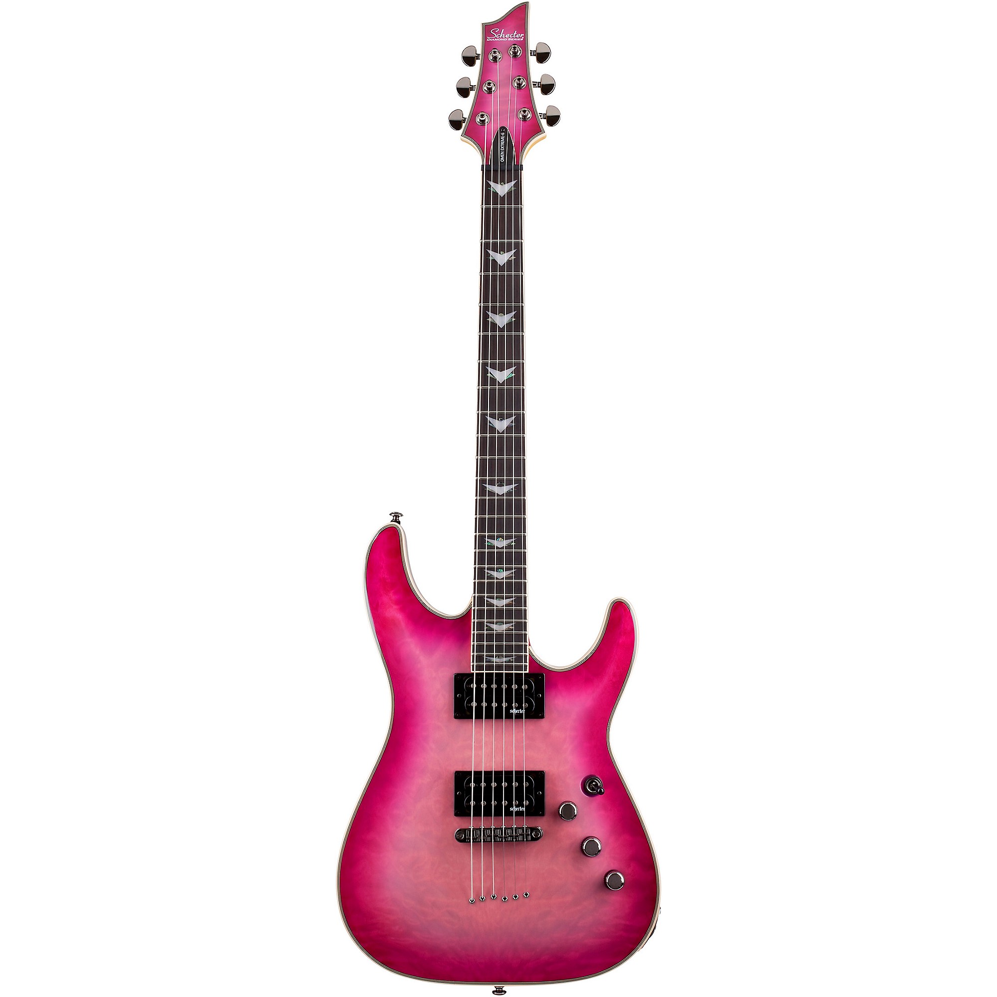 Schecter Guitar Research Trans Hot Pink Burst | Guitar Center