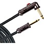 D'Addario Circuit Breaker Instrument Cable with Latching Cut-Off Switch, Right Angle Plug, by D'Addario 10 ft. Black thumbnail