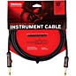 D'Addario Circuit Breaker Instrument Cable With Latching Cut-Off Switch, Straight Plug 10 ft. Black