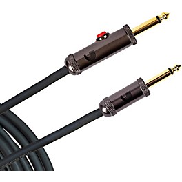 D'Addario Circuit Brea... D'Addario Circuit Breaker Instrument Cable With Latching Cut-Off Switch, Straight Plug 20 ft. Black