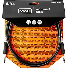 MXR Instrument Cable 5 ft. Black MXR Instrument Cable 5 ft. Black