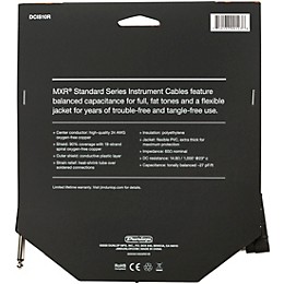 MXR Instrument Cable 10 ft. Black