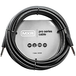 MXR Pro Series Straight To Straight Instrument Cable 10 ... MXR Pro Series Straight To Straight Instrument Cable 20 ft. Black