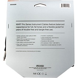 MXR Pro Series Angled to Straight Instrument Cable 20 ft. Black