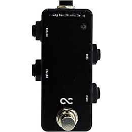 Open Box One Control Minimal AB Box Passive Switchable Loop Pedal Level 1