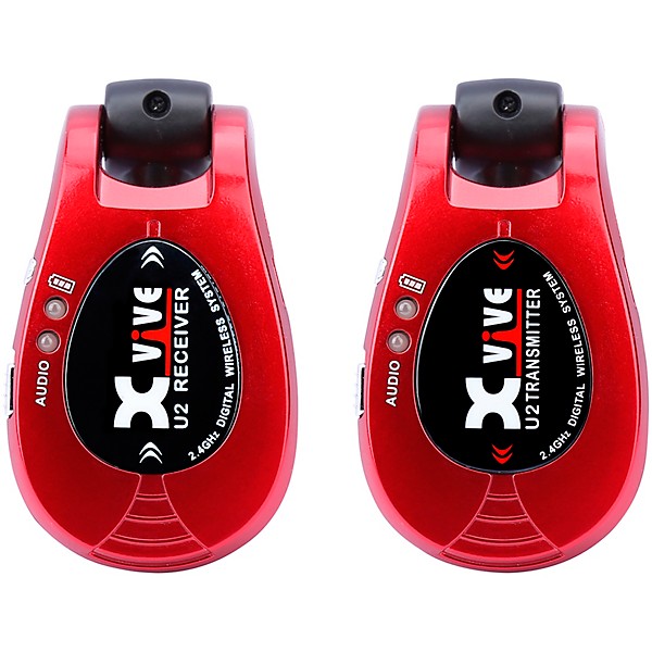 Xvive U2 Guitar Wireless System Red | Guitar Center