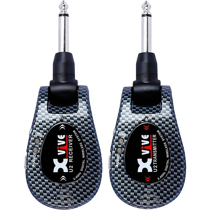 XVive U2 Guitar Wireless System Carbon Guitar Center