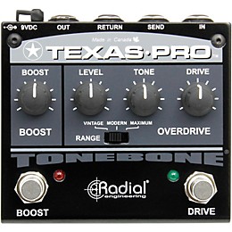 Open Box Radial Engineering Texas-Pro Overdrive and Boost Pedal Level 1
