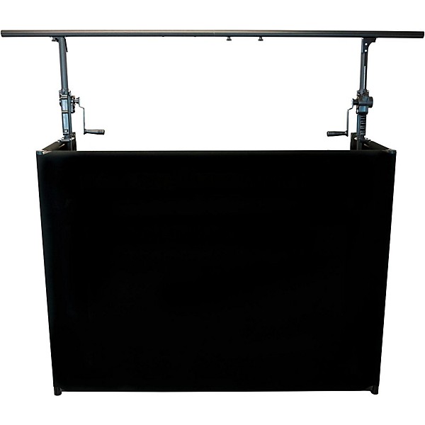 Open Box GLOBAL TRUSS Mobile DJ Table with Black Facade and