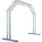 GLOBAL TRUSS 10' x 8' Mobile Arch Goal Post Truss System thumbnail