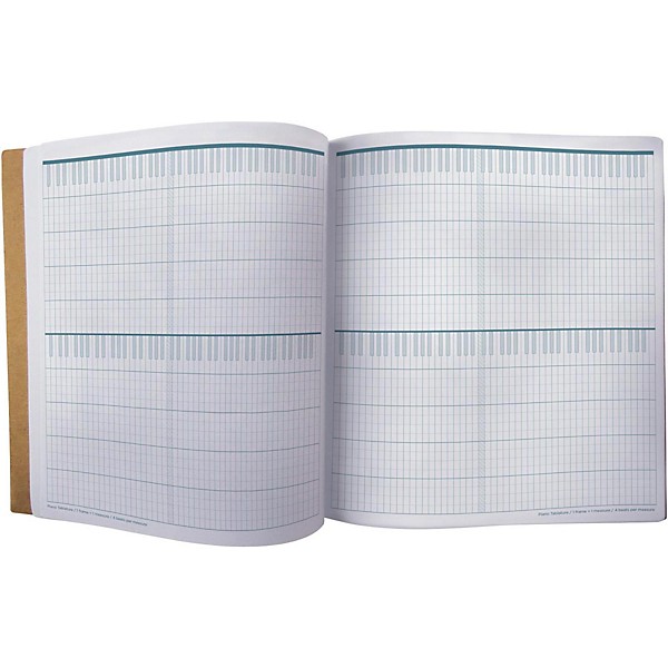 Koala Music Piano Tab Notebook