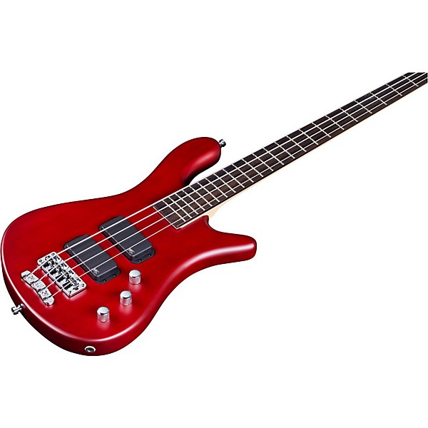 Clearance Warwick Rockbass Streamer Standard Electric Bass Guitar Red