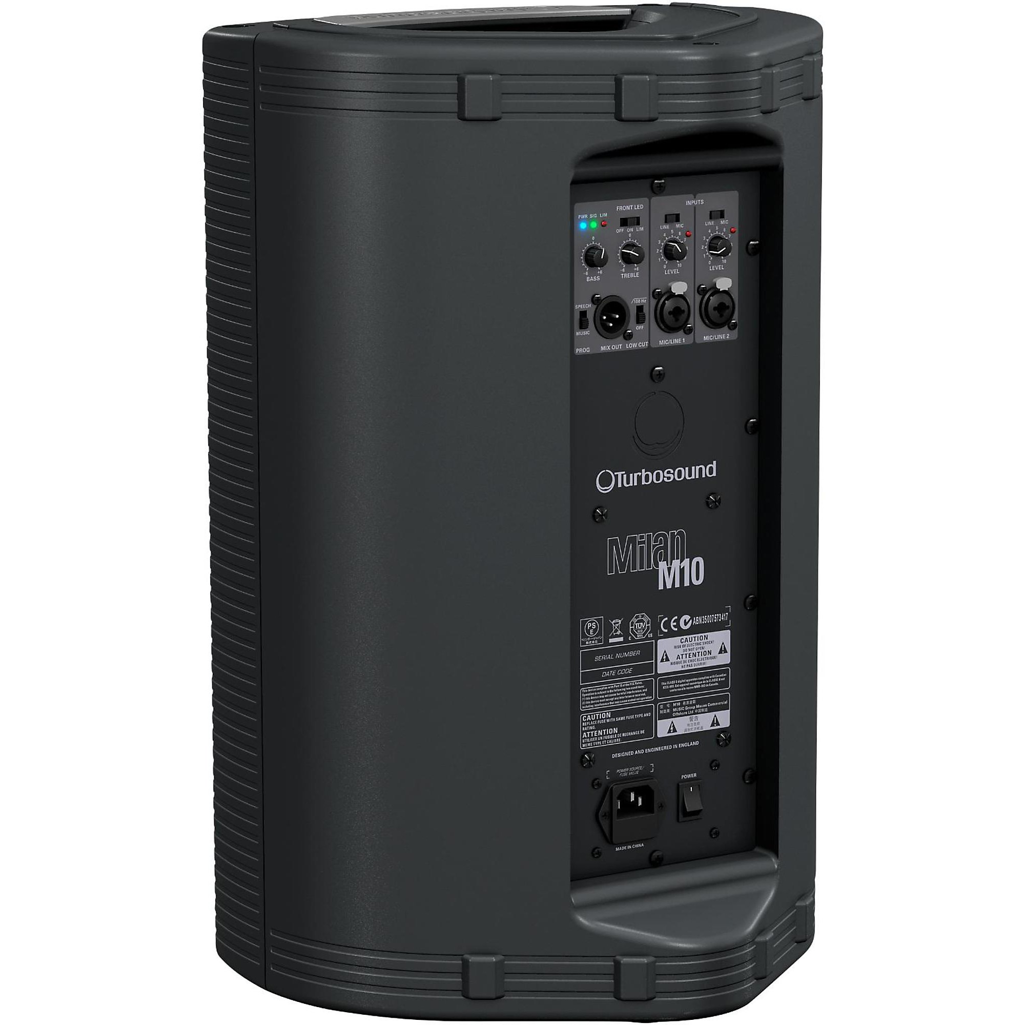 Turbosound ( ターボサウンド ) MILAN M10　② Turbosound Milan M10 – United States