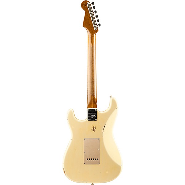 Fender Custom Shop 1956 Relic Roasted Stratocaster  - Custom Built - Namm Limited Edition Aged Vintage White