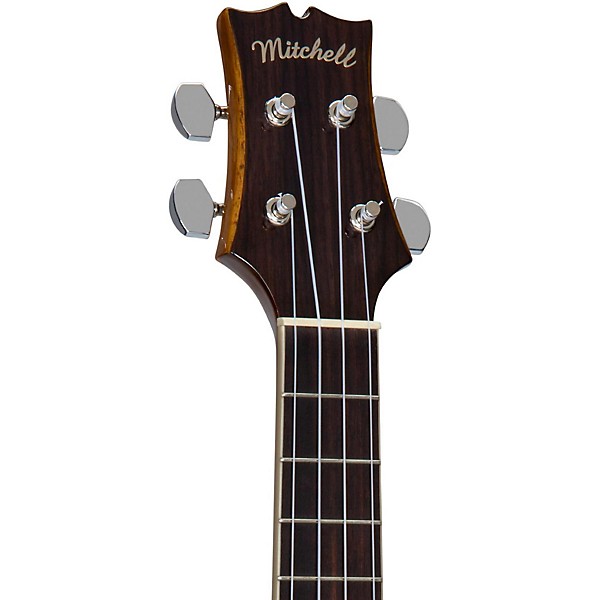 Clearance Mitchell MUT70S Solid-Top Tenor Ukulele Gloss Natural
