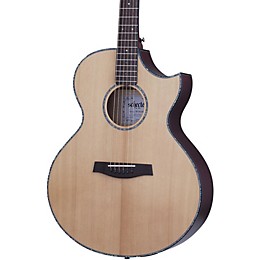 Schecter Guitar Research Orleans Stage Acoustic-Electric Guitar Natural