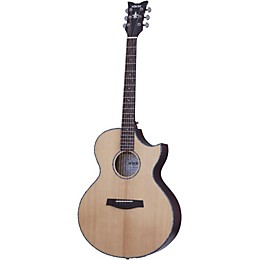 Schecter Guitar Research Orleans Stage Acoustic-Electric Guitar Natural