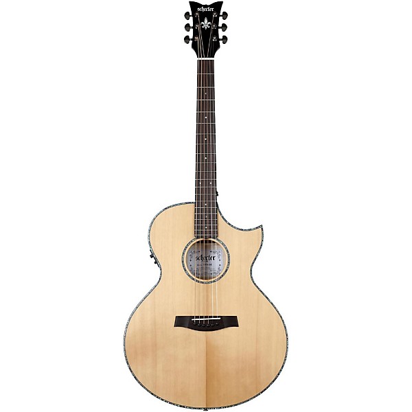 Schecter Guitar Research Orleans Stage Acoustic-Electric Guitar Natural