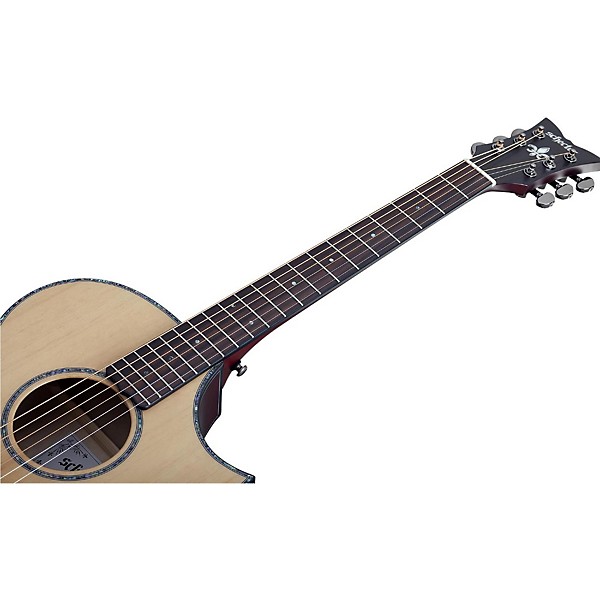 Schecter Guitar Research Orleans Stage Acoustic-Electric Guitar Natural