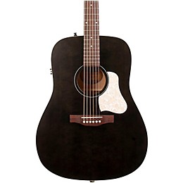 Open Box Art & Lutherie Americana Dreadnought Acoustic-Electric Guitar Level 2 Faded Black 190839658838