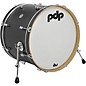 PDP by DW Concept Series Classic Wood Hoop Bass Drum 22 x 16 in. Ebony Stain thumbnail