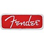 Fender Rectangle Logo Patch, Red thumbnail
