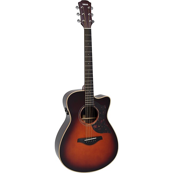 Yamaha A-Series AC3R Concert Cutaway Acoustic-Electric Guitar Tobacco Brown Sunburst