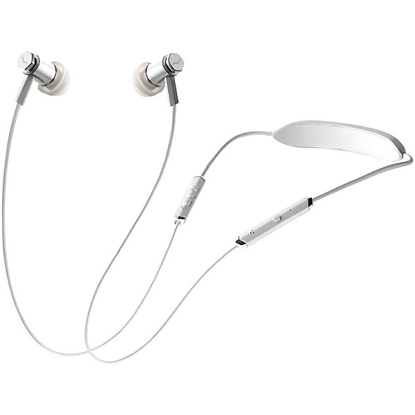 Open Box V-MODA Forza Metalla Wireless Bluetooth In-Ear Headphones Level 1 Silver