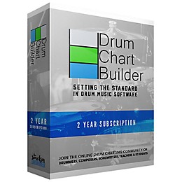 Drum Chart Builder Drum Chart Builder 2 Year Subscription
