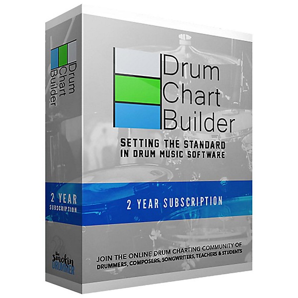 Drum Chart Builder Drum Chart Builder 2 Year Subscription
