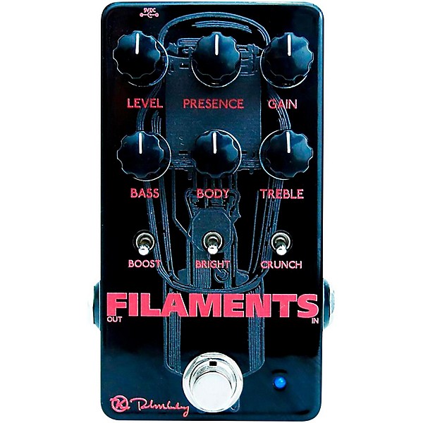 Open Box Keeley Filaments High Gain Distortion Effects Pedal Level 1