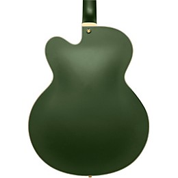 D'Angelico Deluxe Series Limited Edition EXL-1 Hollowbody Electric Guitar with Seymour Duncan Floating Pickup and Stairstep Tailpiece Matte Emerald Tortoise Pickguard