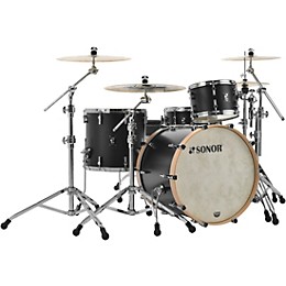 Open Box SONOR SQ1 3-Piece Shell Pack With 22" Bass Drum Level 1 GT Black