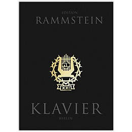 Music Sales Rammstein - Klavier Piano/Vocal/Guitar Artist Songbook Hardcover with CD