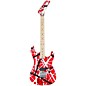 EVH Striped Series 5150 Electric Guitar Red, Black, and White Stripes