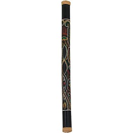 Pearl 32 in. Bamboo Rainstick in Hand-Painted Hidden Spirit Finish