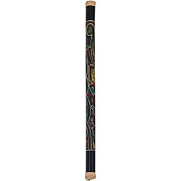 Pearl 40 in. Bamboo Rainstick in Hand-Painted Hidden Spirit Finish