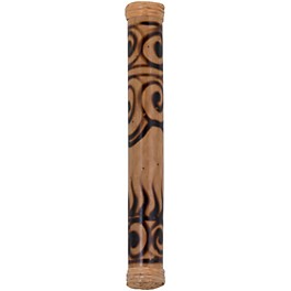 Pearl 16 in. Bamboo Rainstick in Hand-Painted Rhythm Water Finish